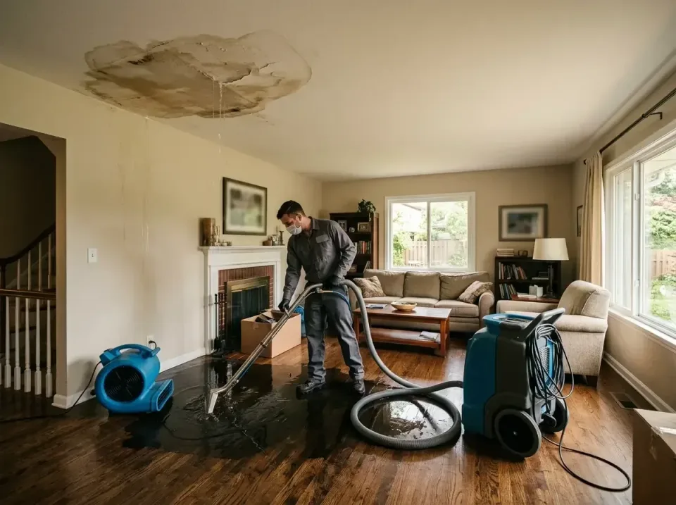 attic-pipe-burst-ceiling-drip-008 — frequently asked questions, Water Damage Restoration & Carpet Care in Drew, MS